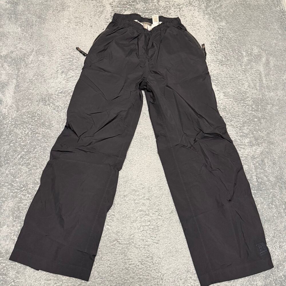 REI E1 Elements Kids Youth Pants Large 12-14 Black Outdoors Hiking Waterproof